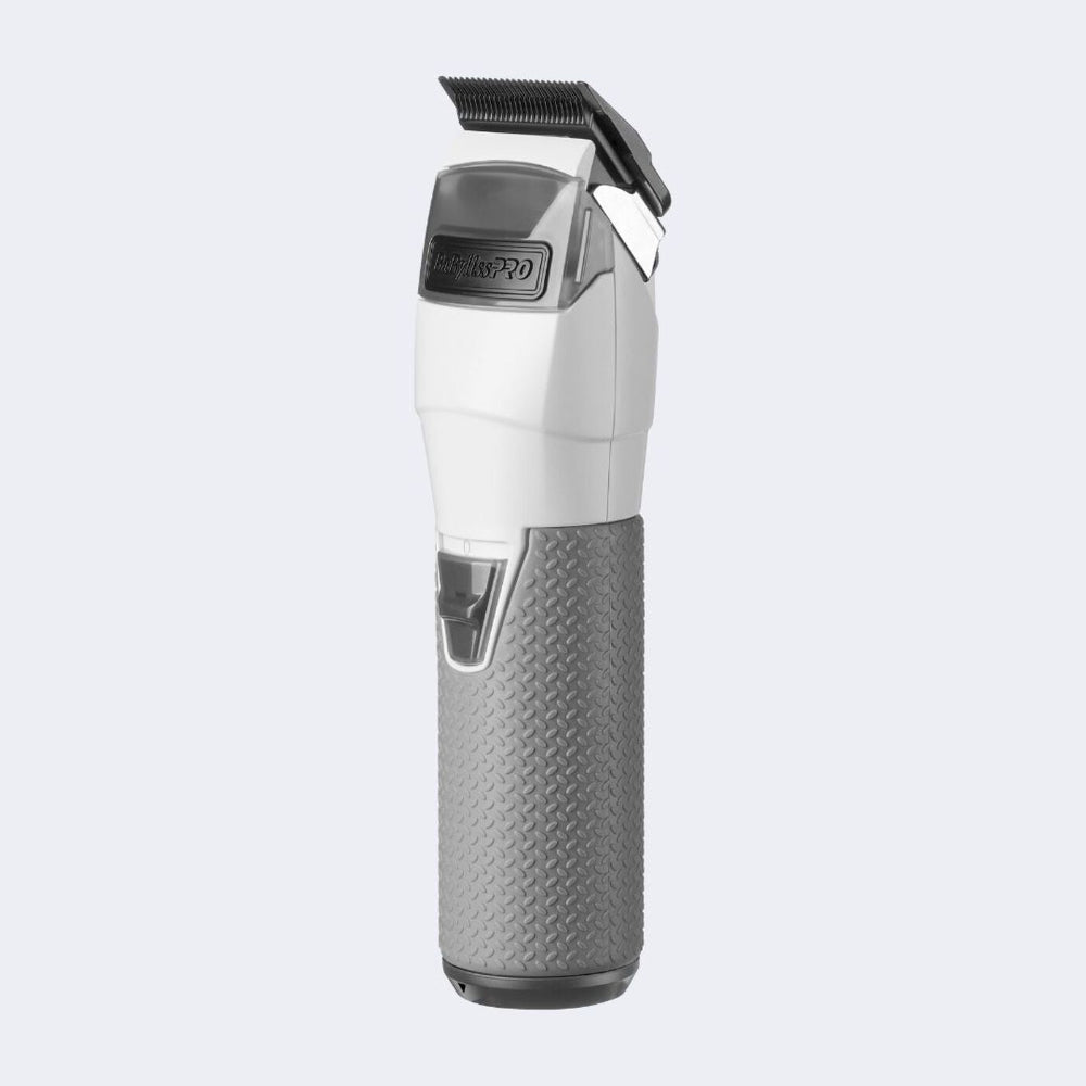 BaBylissPRO Limited Edition FXONE All-Metal Interchangeable Battery CLIPPER Transparent White FrostByte #FX899TW