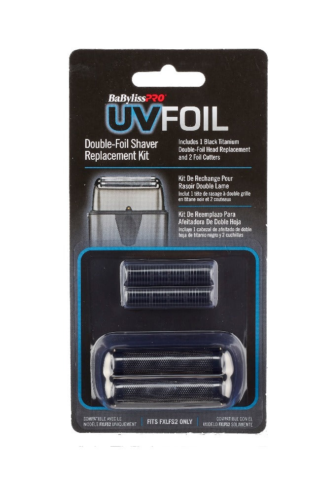 BaByliss PRO UV Foil Double-Foil Shaver Replacement Kit for FXLFS2