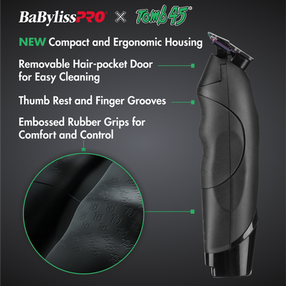 BaBylissPRO X Tomb45 Wireless Charging Trimmer