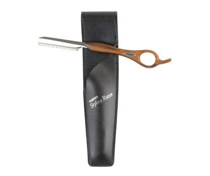 Feather Wood Look Styling Razor