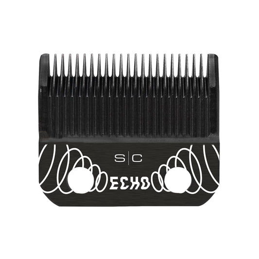 StyleCraft Replacement ECHO Fixed DLC Hair Clipper Blade with DLC Deep Tooth Cutter Set #SC545BL