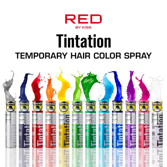 Kiss Tintation Temporary Hair Color Spray Vibrant Collection