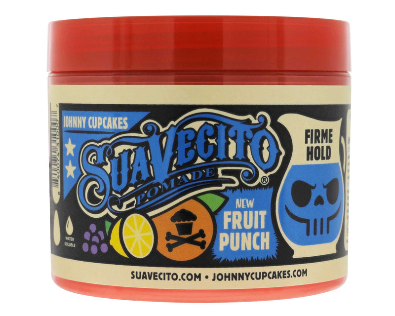 Suavecito X Johnny Cupcakes Fruit Punch Firme (Strong) Hold Pomade