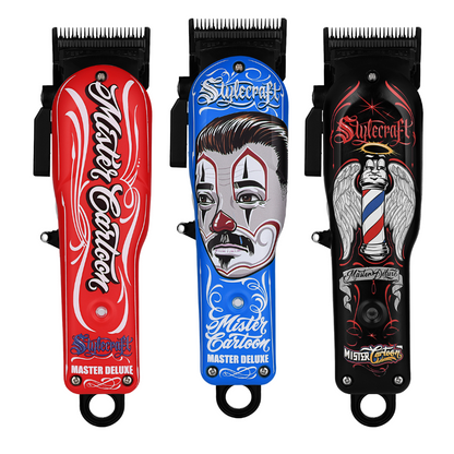 LIMTED EDITION Mister Cartoon x StyleCraft Rebel Hair Clipper SC609B