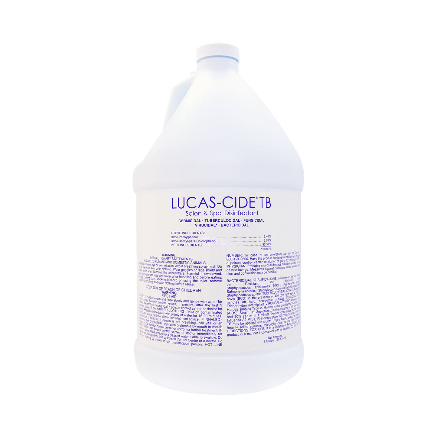 Lucas-Cide TB Concentrate Disinfectant Gallon Front