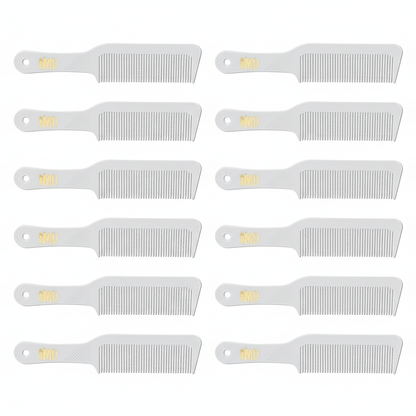 MD Flat Top Combs White Dozen