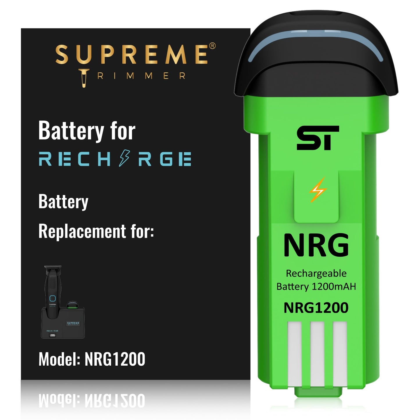 Supreme Trimmer Recharge Battery-NRG1200