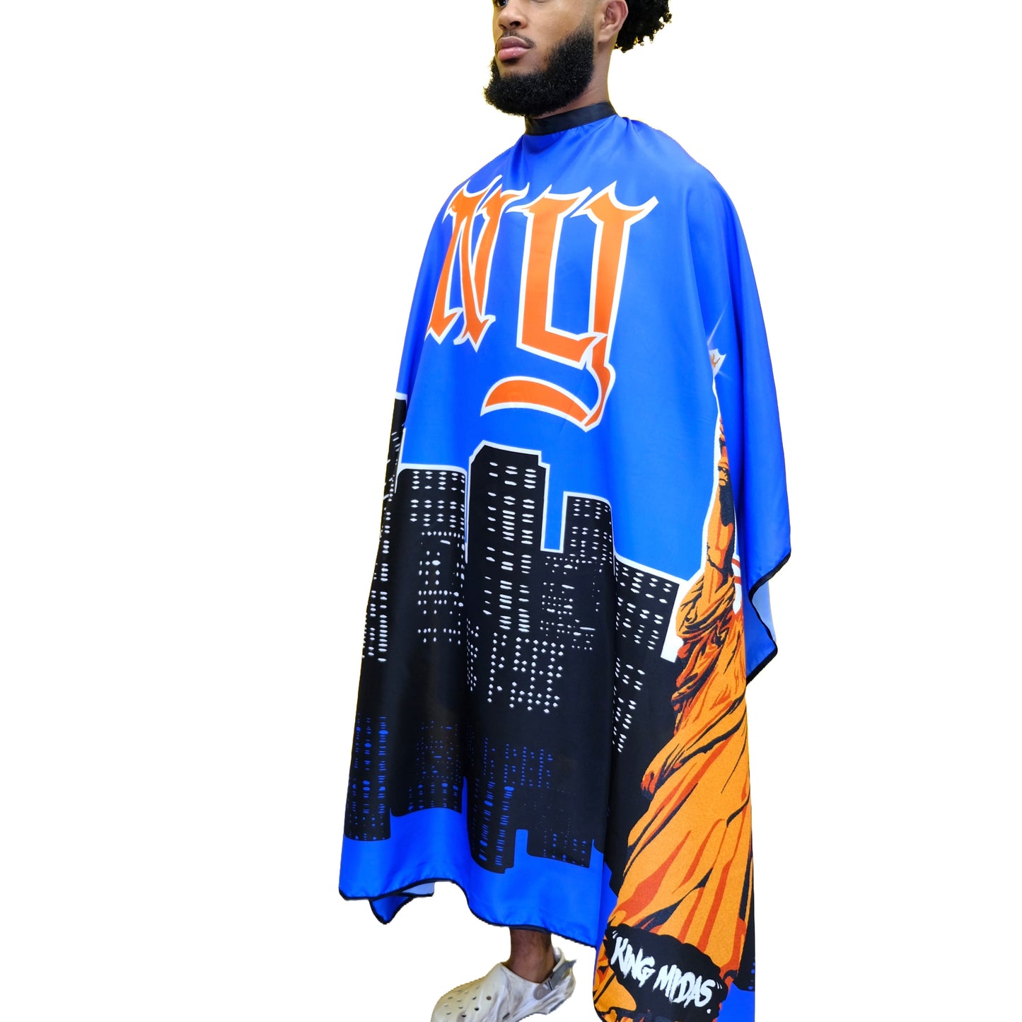 King Midas New York Barber Cape