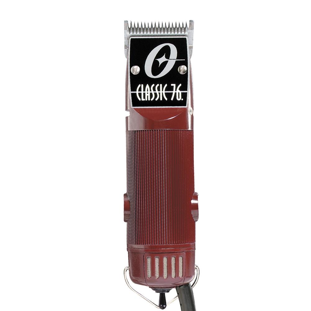 Oster Professional Hair Clippers, Classic 76 for Barbers and Hair Cutting with Detachable Blade, Burgundy