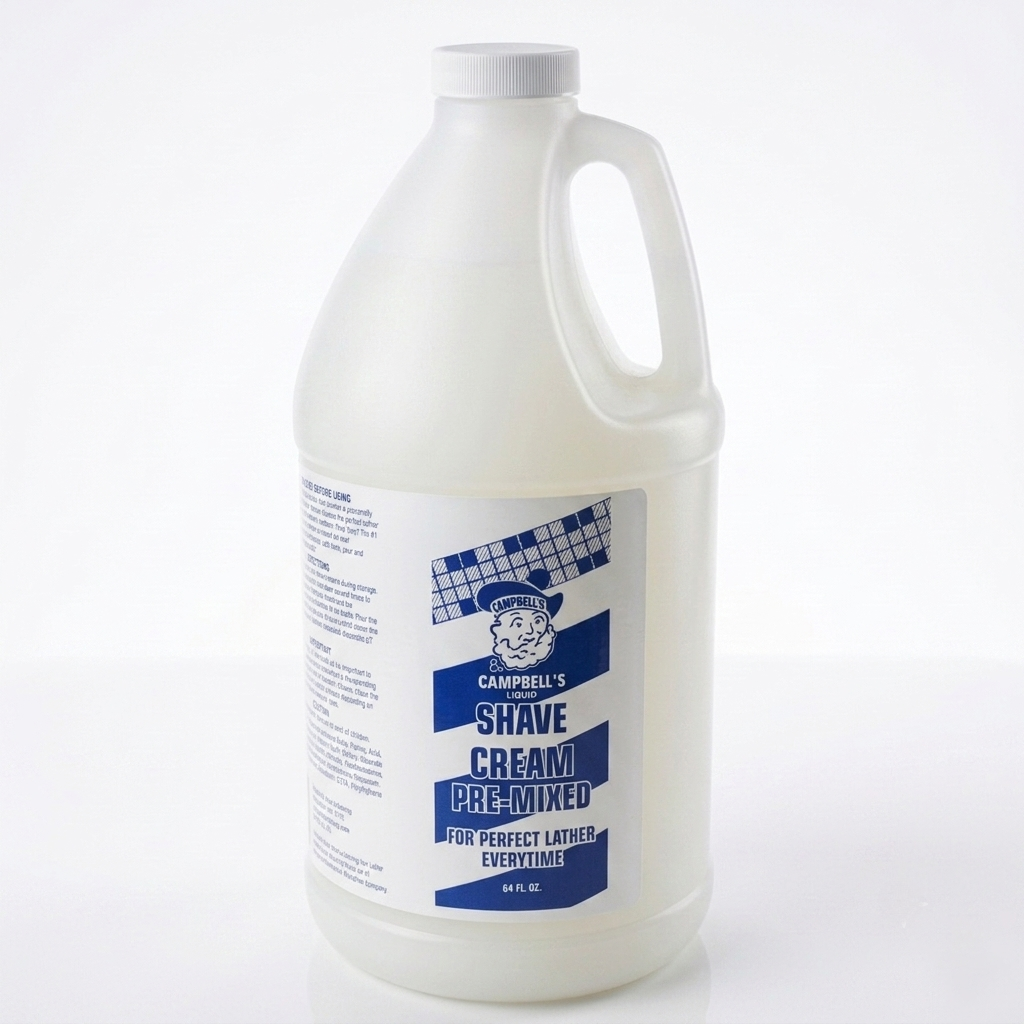 Campbell's Premix Liquid Lather for Lather Machine (1/2 Gallon or 12 oz)