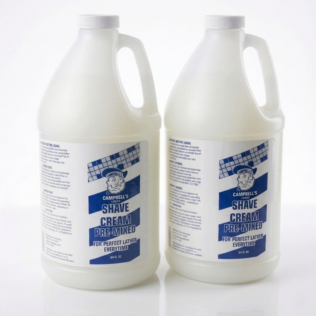 Campbell's Premix Liquid Lather for Lather Machine (1/2 Gallon or 12 oz)
