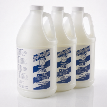 Campbell's Premix Liquid Lather for Lather Machine (1/2 Gallon or 12 oz)