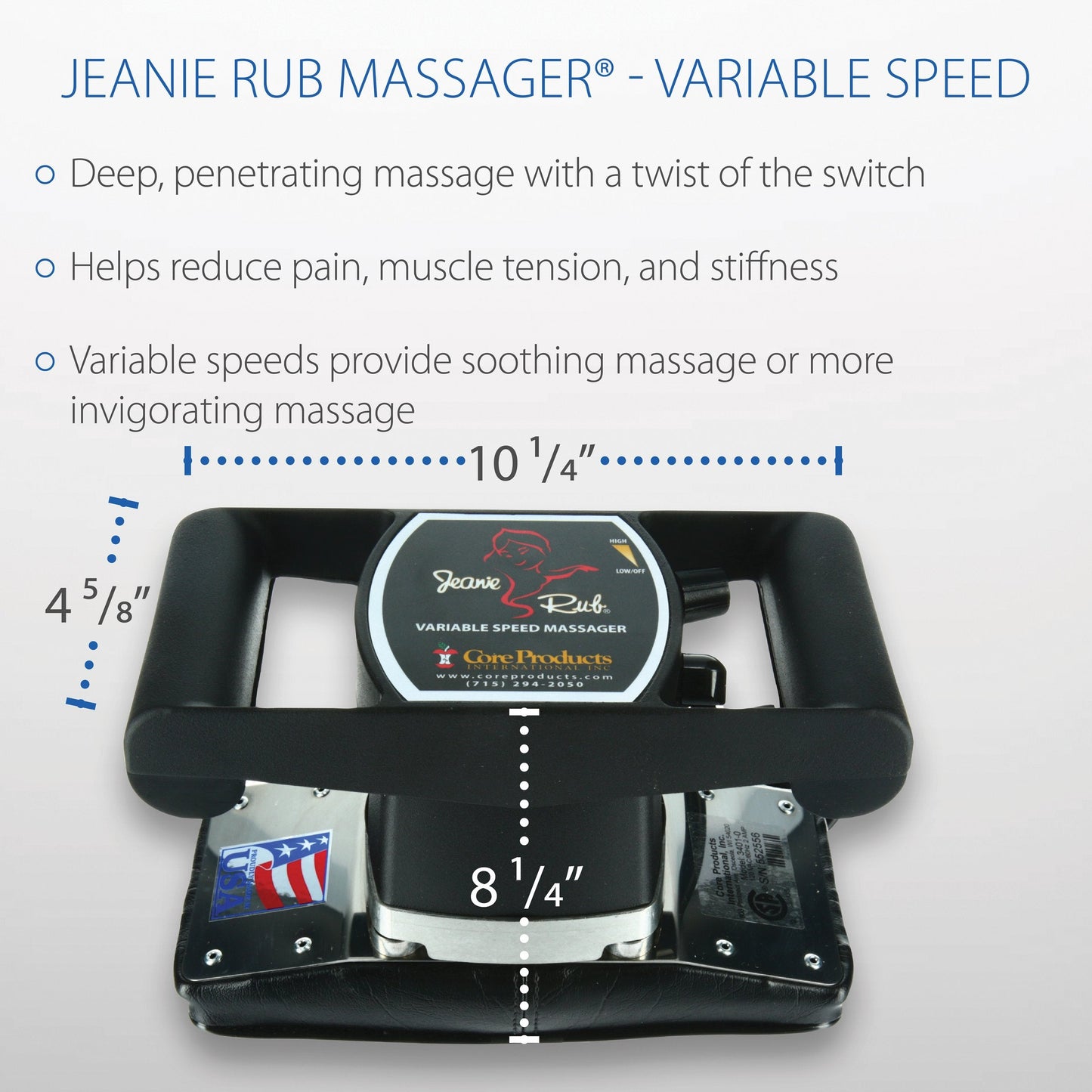 Jeanie Rub Variable Speed Massager