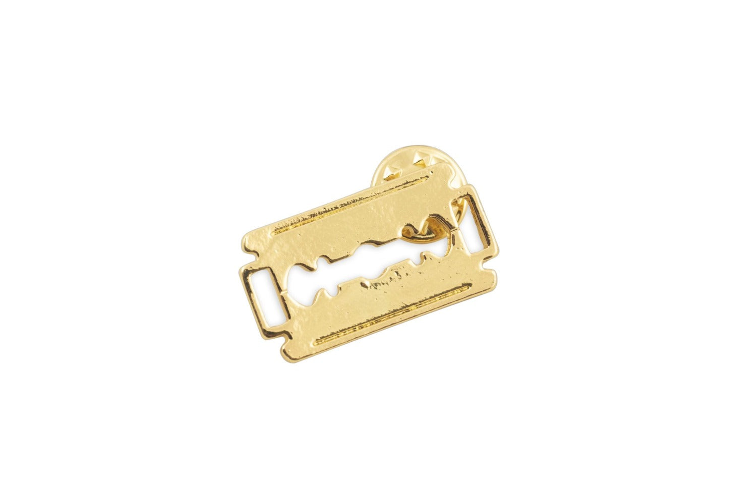 Gold Razor Blade Lapel Pin – Appleton Barber Supply