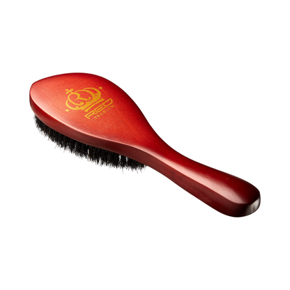 Red by Kiss 360 Power Wave X Bow Wow Premium Boar Bristle Brush