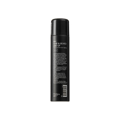 Kiss Red Pro Hair & Beard Line-Up Professional Color Spray Black