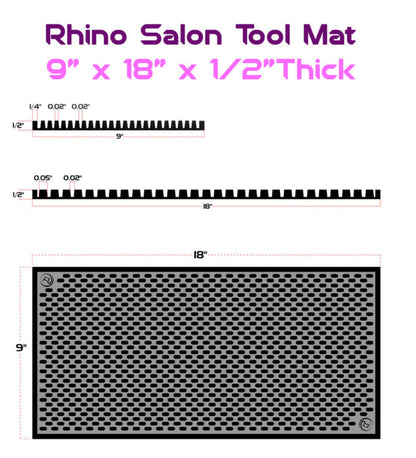 Rhino Salon & Barber Tool Mat