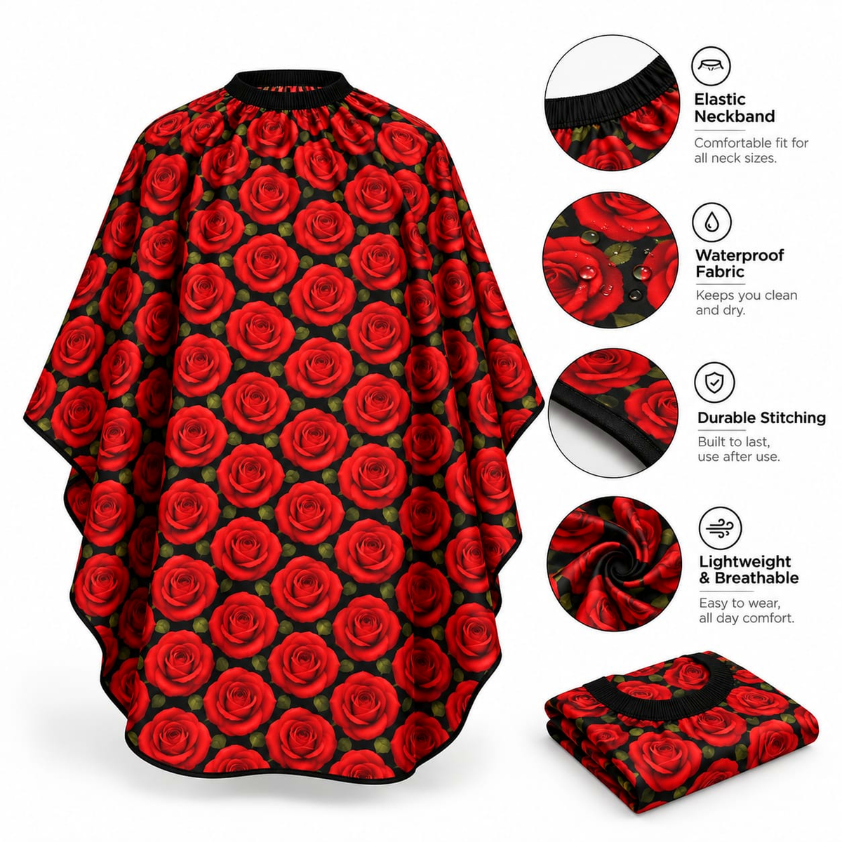 BarPro X Mirage Xtreme Roses Cape #MXL-RRZ