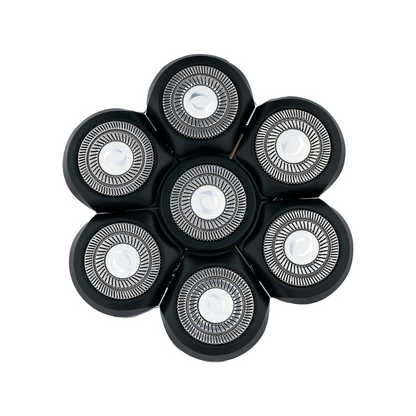 StyleCraft Replacement Stainless Steel Foil Head Compatible With The Ace 7X Bald Head Shaver #SC546S