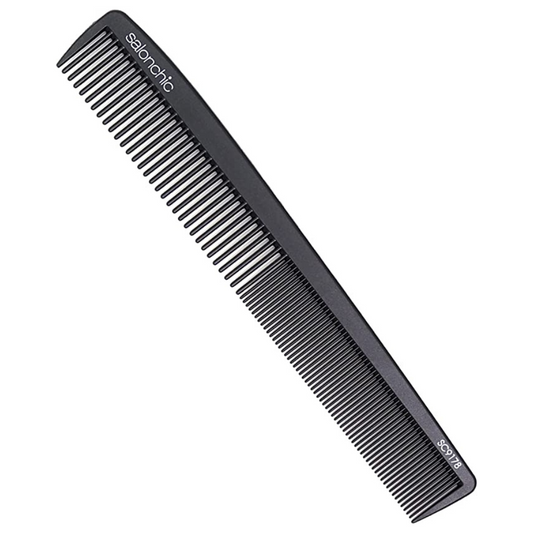 Salonchic 7-1/4" Cutting Carbon Comb - SC9178