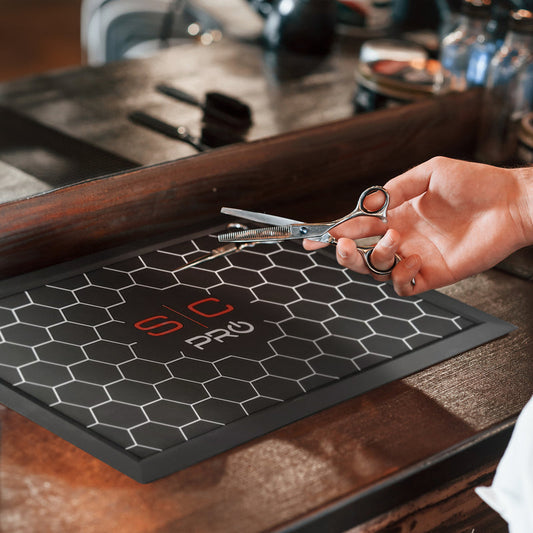 StyleCraft SIC Pro Non Slip Grip Heat Resistant Mat and Station Organizer SC330B