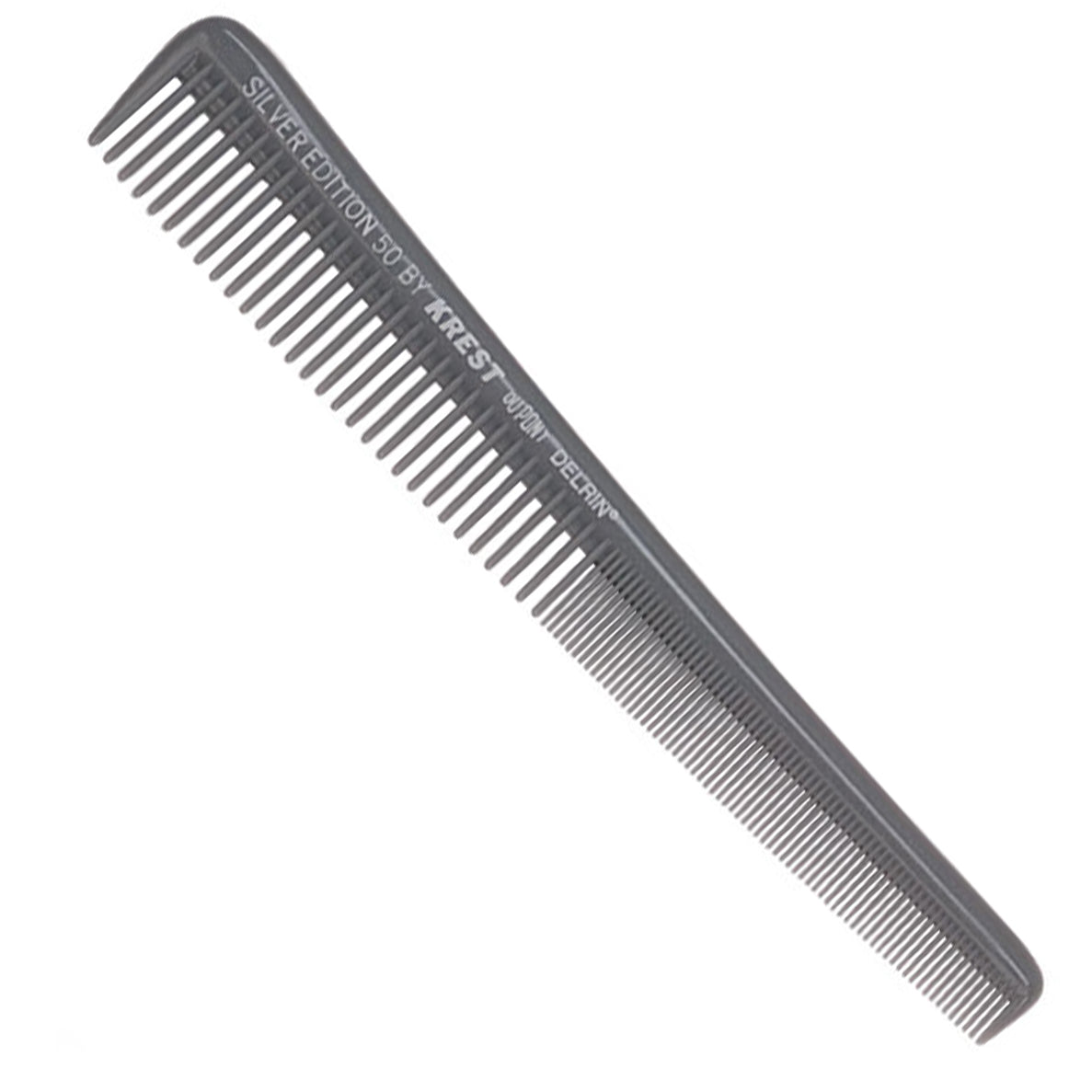 Krest Silver Edition No. SE50 - 7-1/2" Tapering Barber Comb