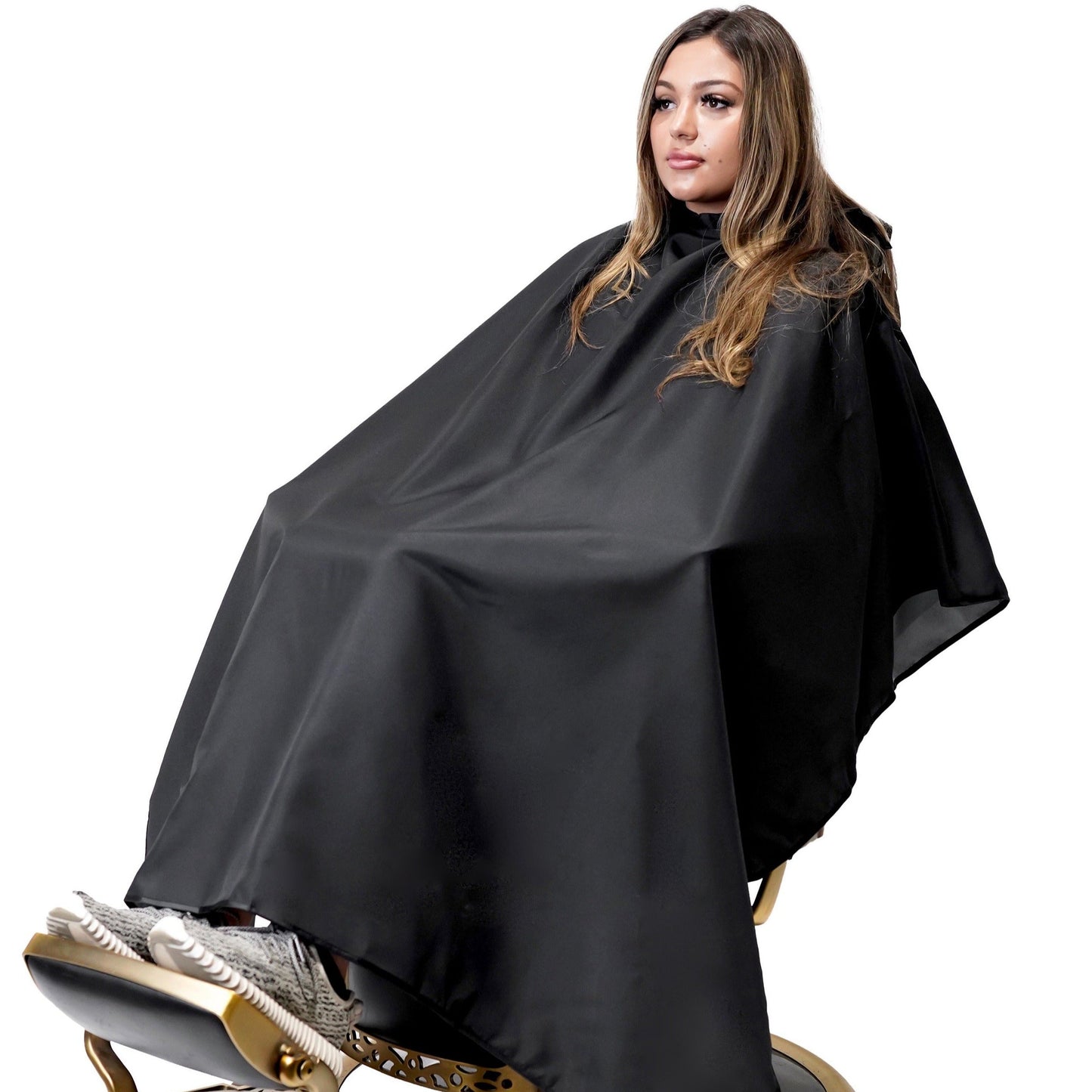 black barber capes - hair cutting capes- cutting capes -styling capes- unisex barber capes- designer barber capes-king midas barber capes -Hair Stylist Cape - Hairdresser Cape- salon cape - haircut cape - Barber Capes - cutting capes- best barber capes-ba