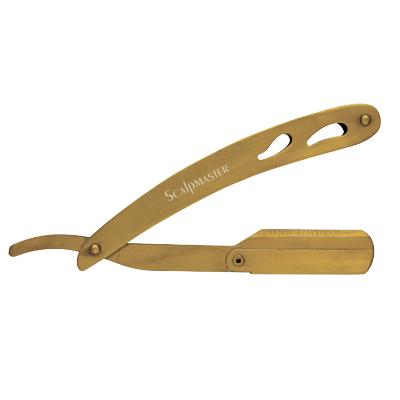Scalpmaster Barber Gold Barber Razor – Appleton Barber Supply