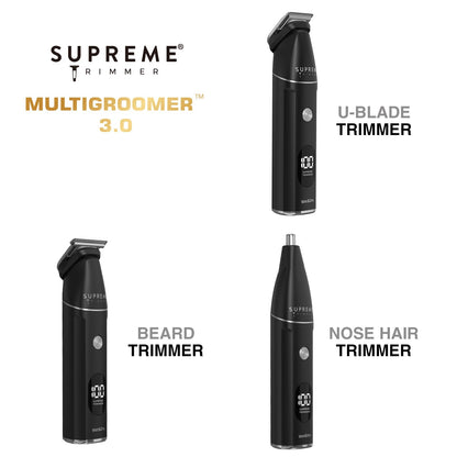 Supreme Trimmer Multigroomer 3.0 Wet/Dry 14 Piece Set