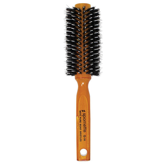 Spornette G Porcupine Round Brush With Boar Bristles