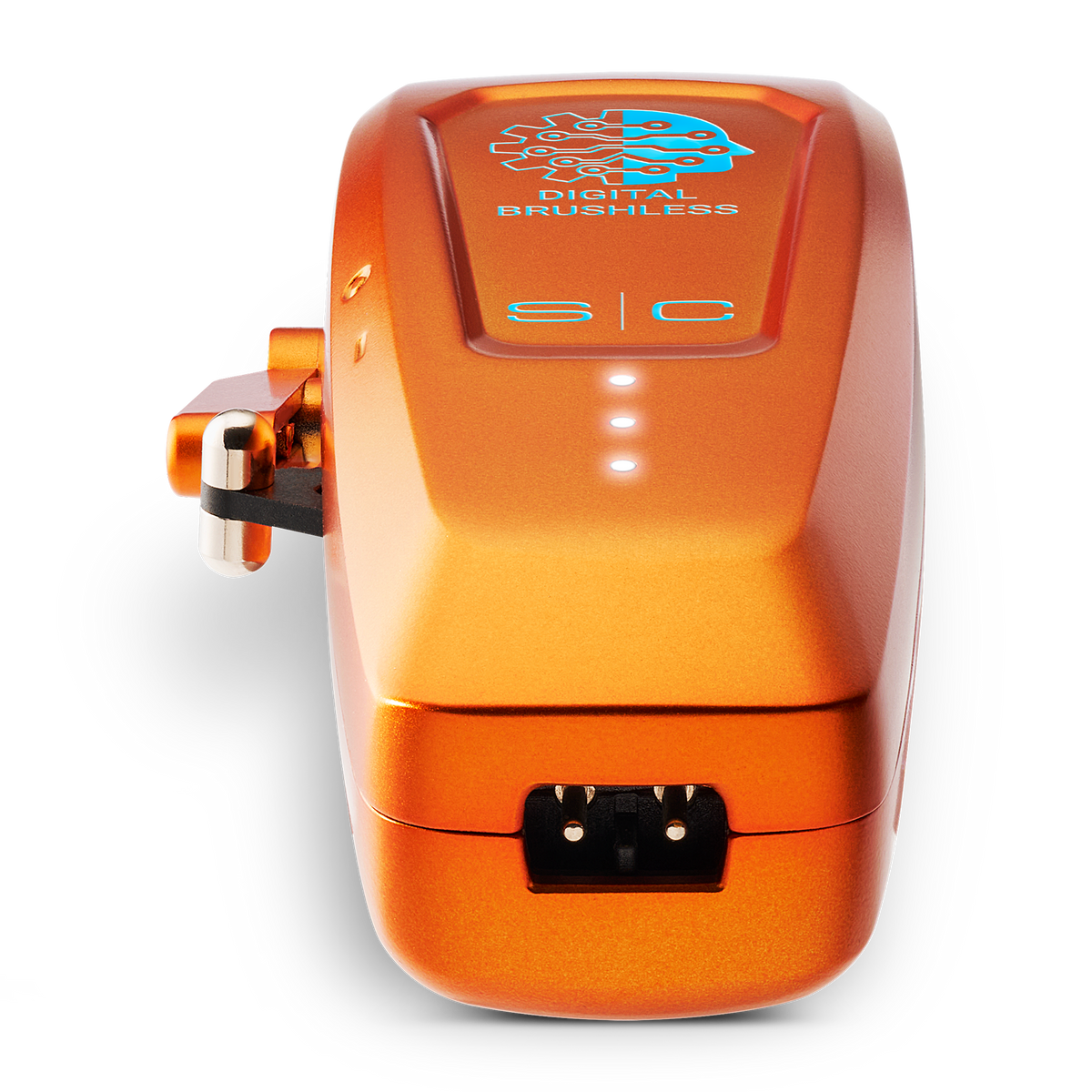 StyleCraft Saber 2 Cordless Digital Brushless Motor Clipper - Orange #SC617O