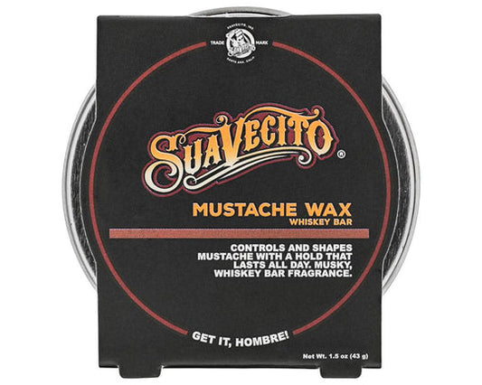 Suavecito Mustache Wax Whiskey Bar