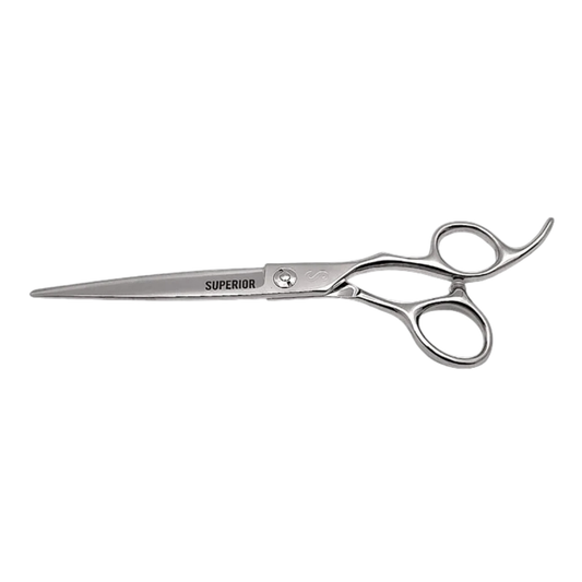 Superior Shears Series Won Half Blade Shear Front View on white background