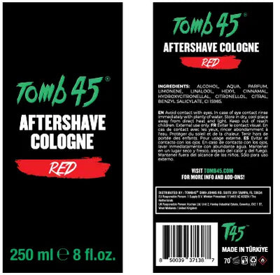 Tomb45 Aftershave Barber Cologne 250ml