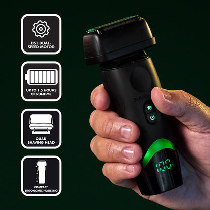 PRE ORDER NOW │BaBylissPRO X Tomb45 Wireless-Charging Double-Foil Shaver #FXT45FS - Black