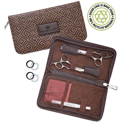 Olivia Garden SilkCut Shear and Thinner Case Kit