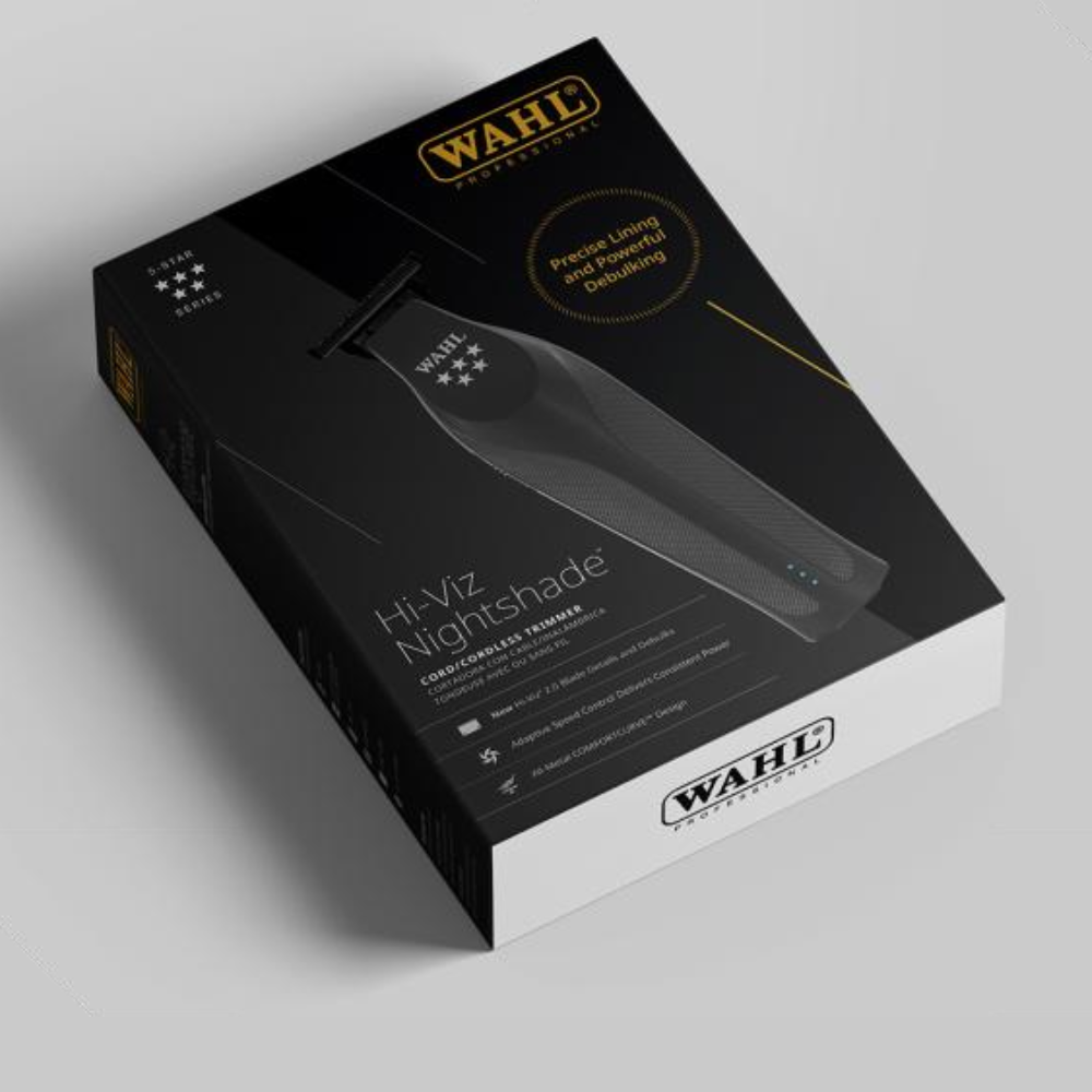 Wahl Professional Hi-Viz Cord/Cordless Trimmer NIGHTSHADE #3026806