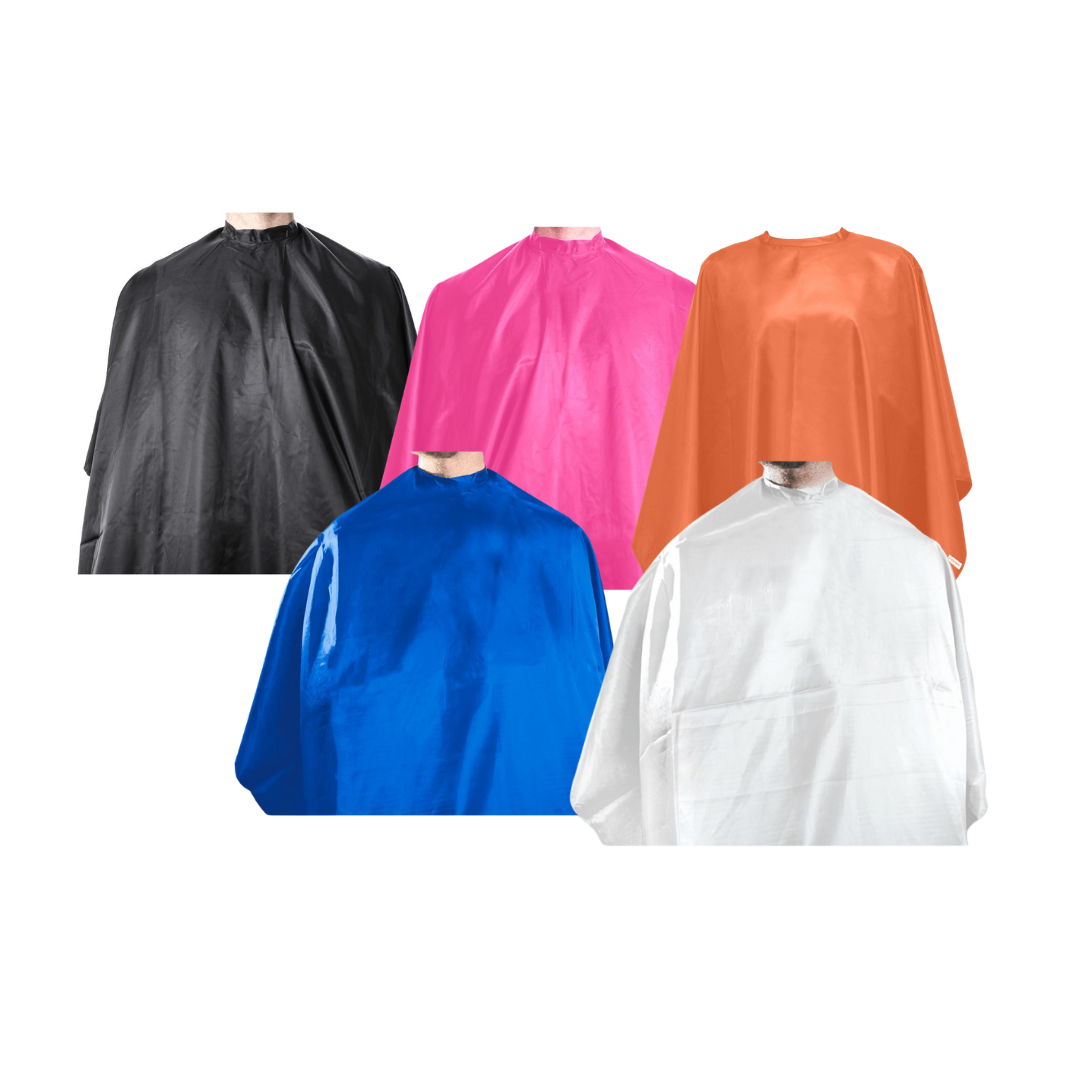 MD Barber Large Nylon Styling Cloth Cape Washable 55" x 66" (multiple colors)