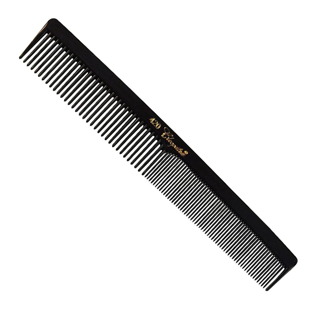 Krest Cleopatra Finger Wave Comb 420 Black