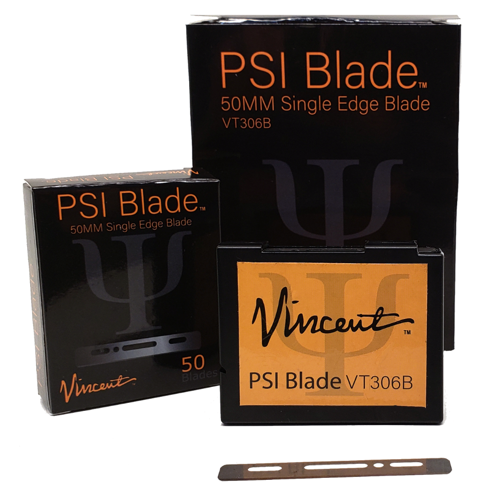 Vincent PSI 50mm Single Edge Blades VT306B