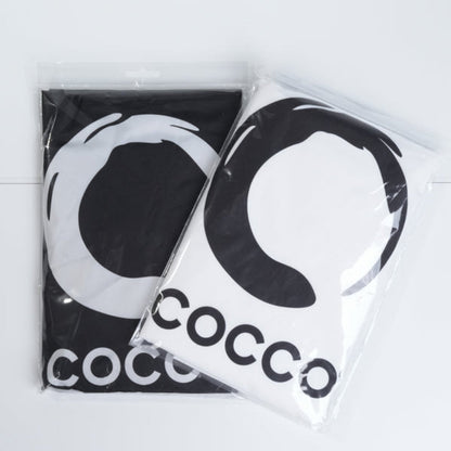 Cocco Hair Professional Barber Cutting Cape - Black or White