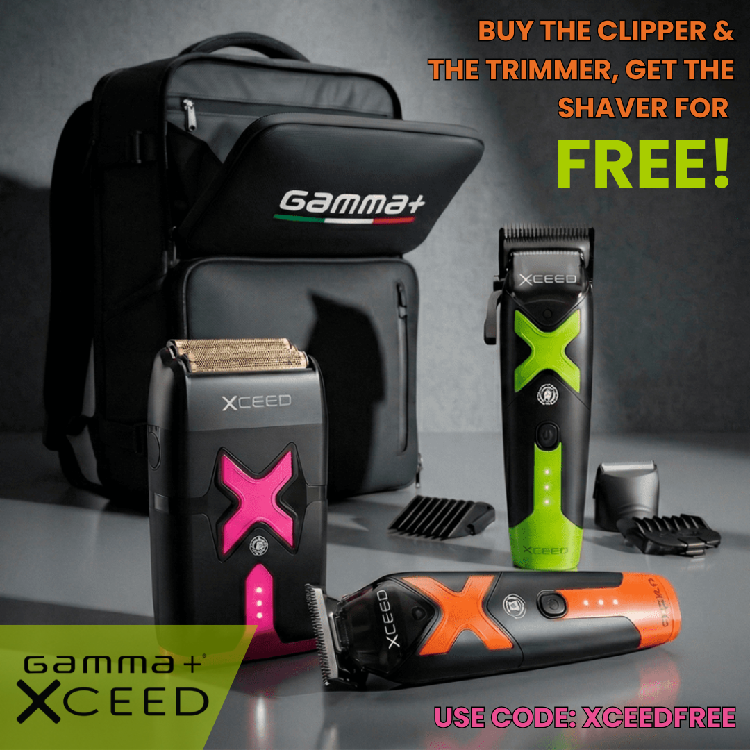 Gamma+ XCEED Professional IN2 Vector Motor Cordless Clipper #GP609B