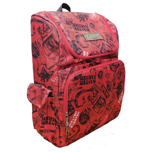 Vincent Barber Backpack Vintage Red