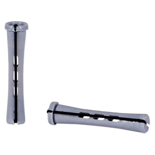 Soft n' Style Concave Cold Wave Rods, Short Gray, pack of 12 - 356-GYSH