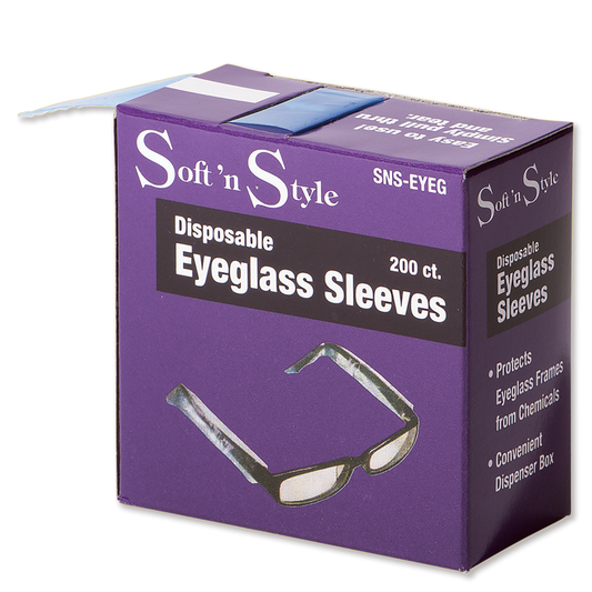 Soft 'N Style Disposable Eyeglasses Sleeves - 200 ct. #SNS-EYEG