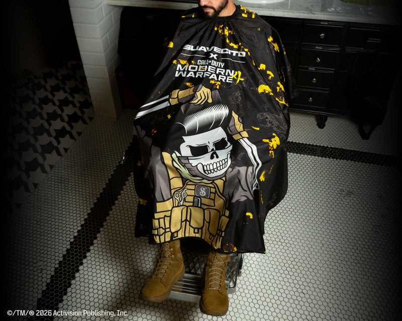 Suavecito X Call of Duty: Modern Warfare 4 Limited Edition Barber Cape