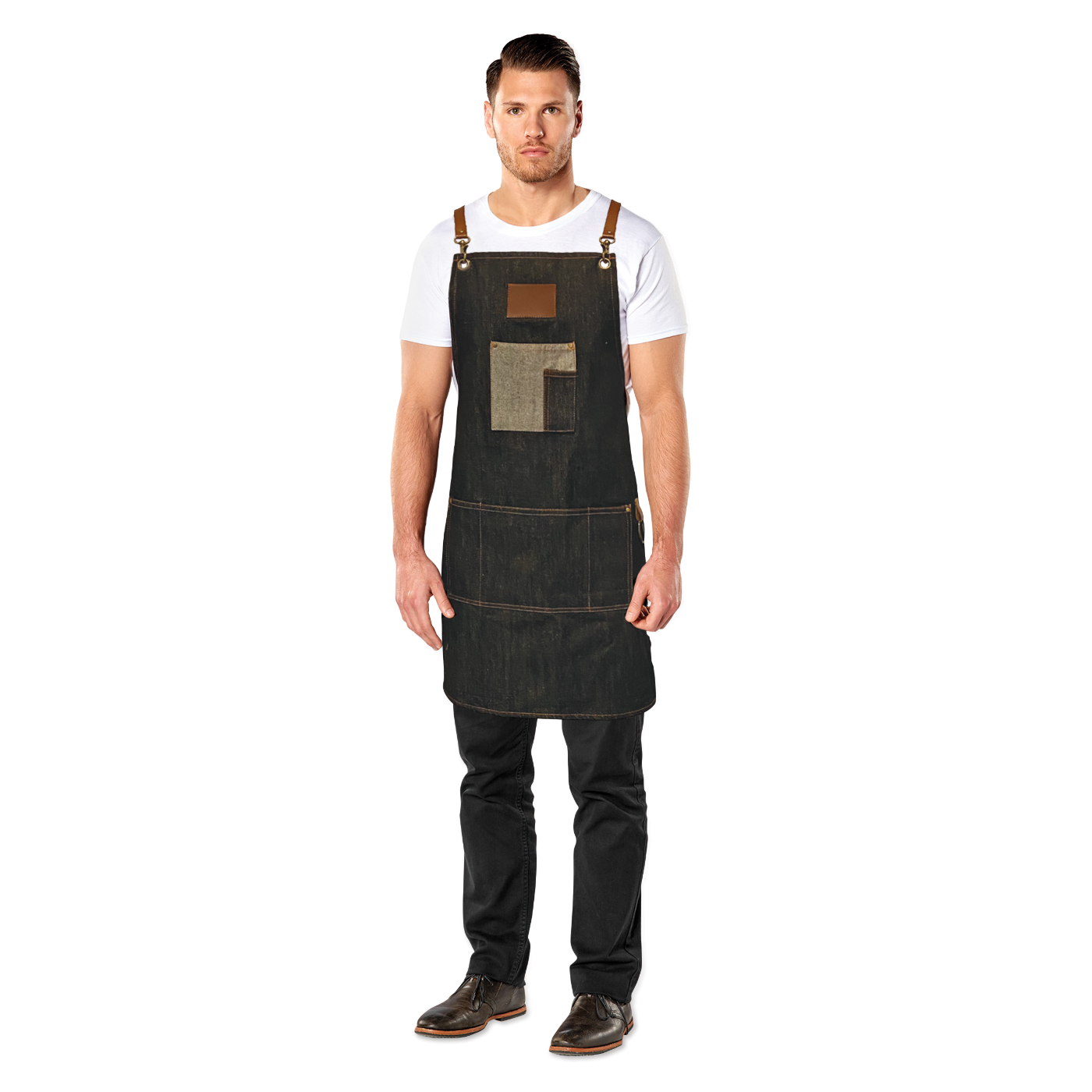 Scalpmaster Black Denim Apron