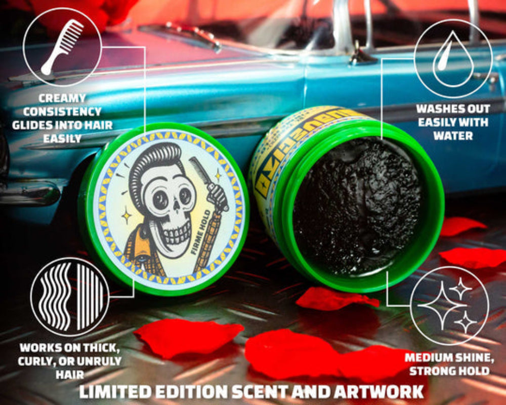 Suavecito El Dorado Firme (Strong) Hold Limited Edition Pomade - 4 oz