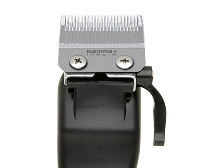 Gamma+ Fixed Stainless Steel Taper Blade with Shallow Tooth 2.0 Cutter Clipper Blade Set #GP539S