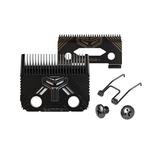 Gamma+ Replacement T1000 Echo Fixed Fade Blade and Shallow 2.0 Clipper Blade Set #GP540B